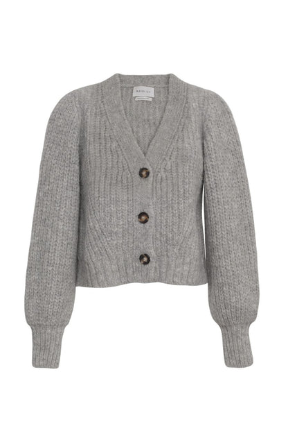 Sara Cardi in Pale Grey Melange