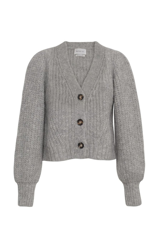 Sara Cardi in Pale Grey Melange