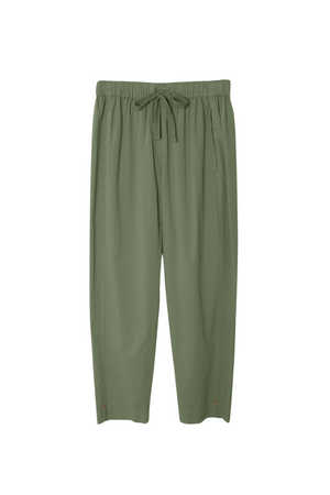 Green Army Draper Pant