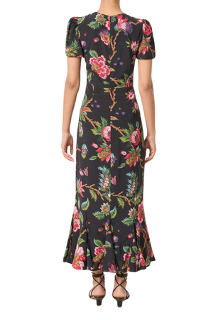 Lulani Dress Ink Morlaix Fleur Grande