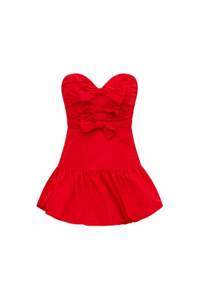 Woodlow Dress in Red