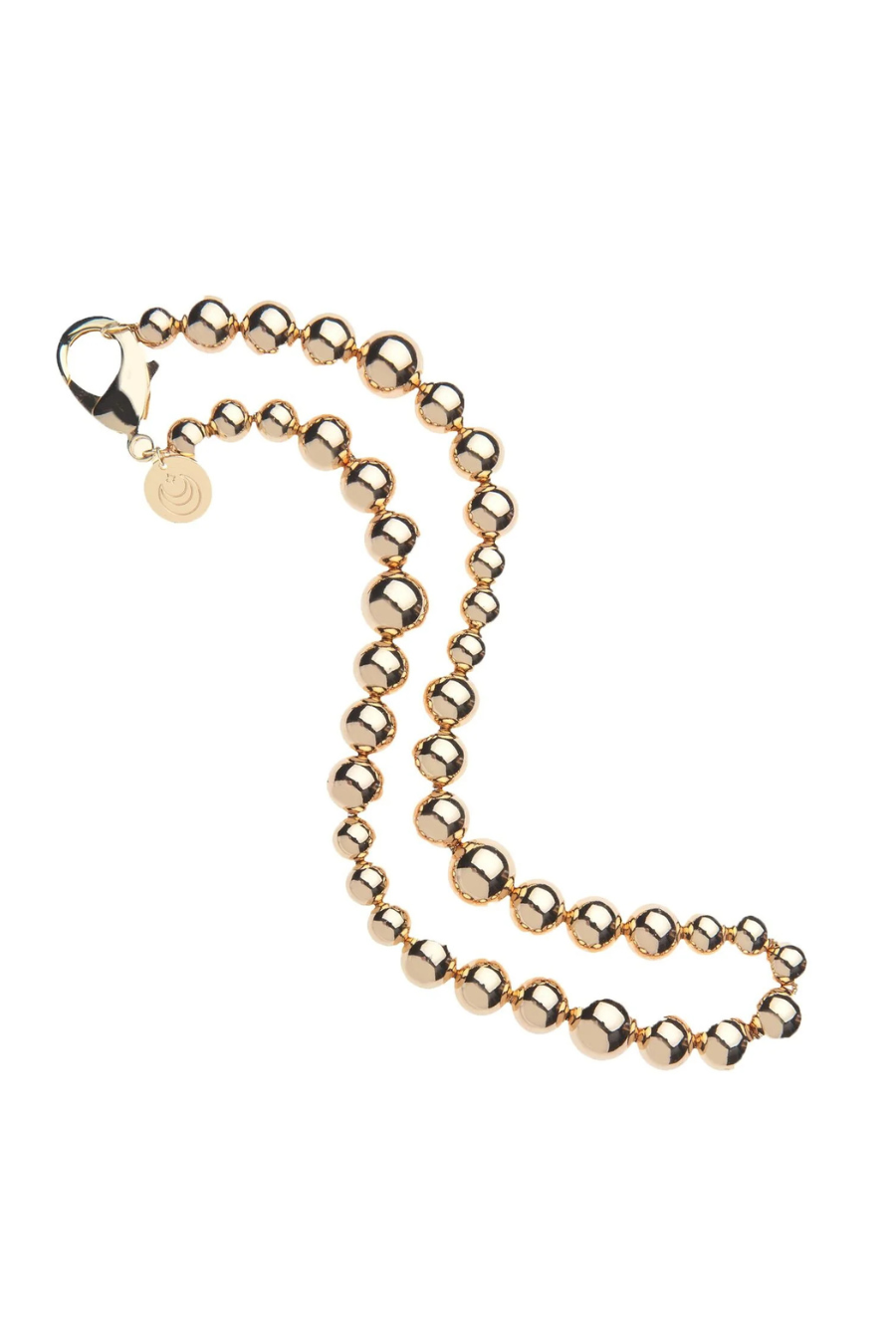 Sun Reflection Beaded Chain Necklace