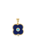 Lapis Evil Eye Charm