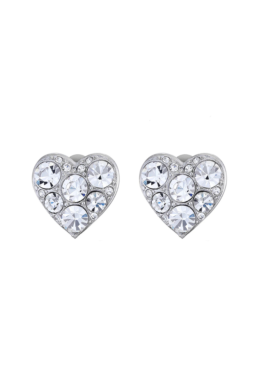 Disco Heart Studs