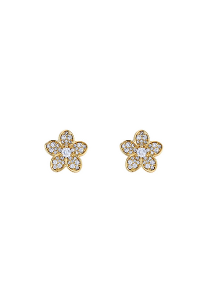 Candice Studs in Yellow Gold