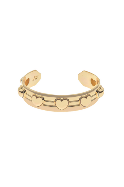 LOVE Set In Stone Heart Cuff
