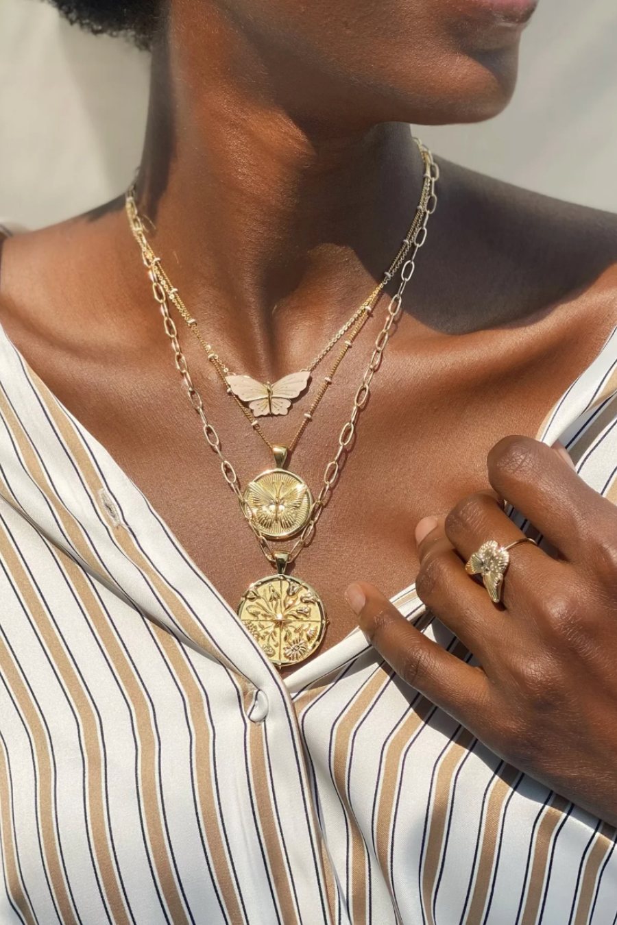 FREE JW Small Coin Necklace