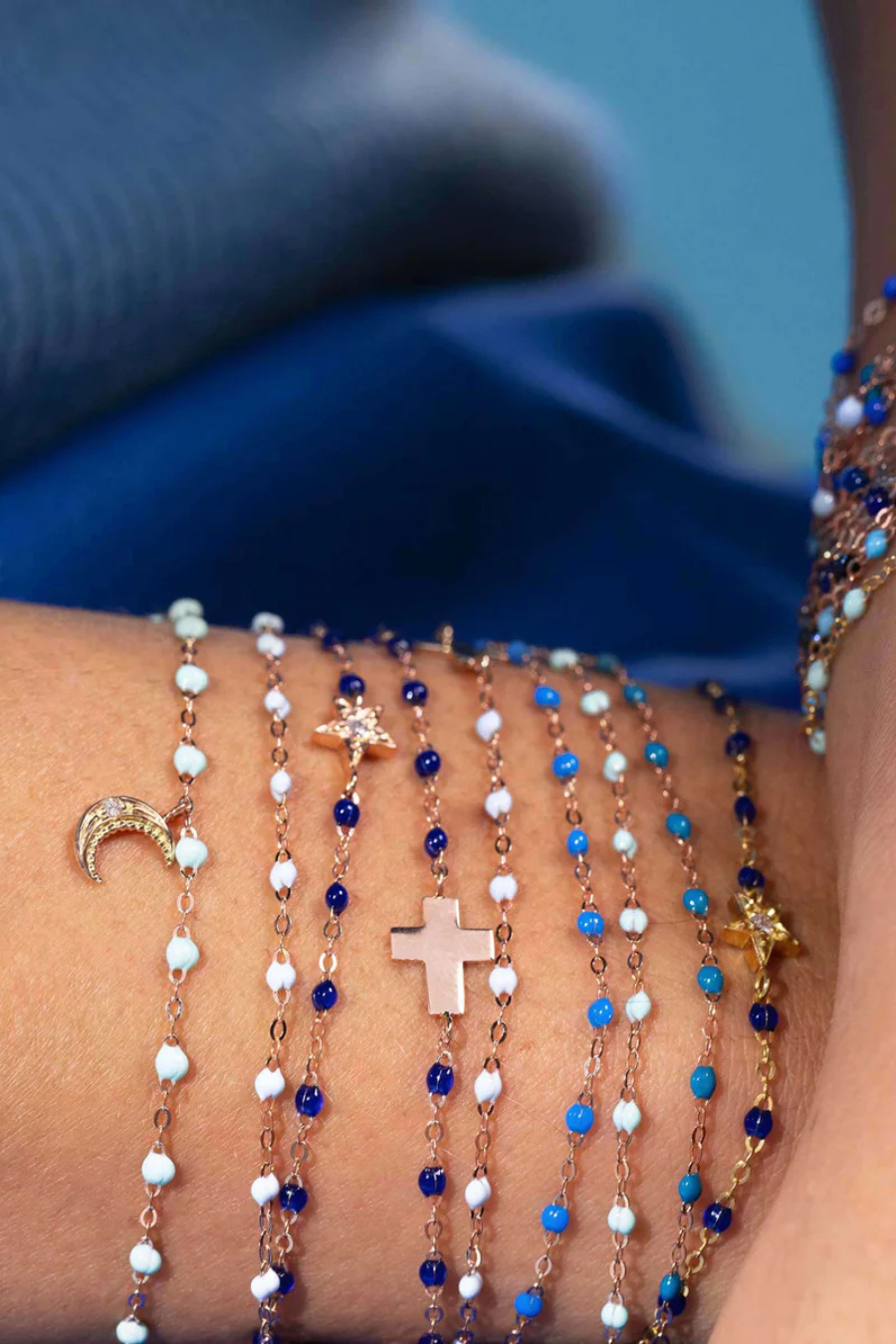 Classic Gigi Baby Blue Bracelet