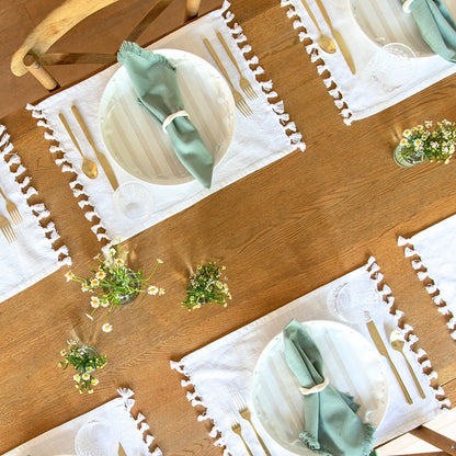 "Sandy Stripes" Flat Plate Liners