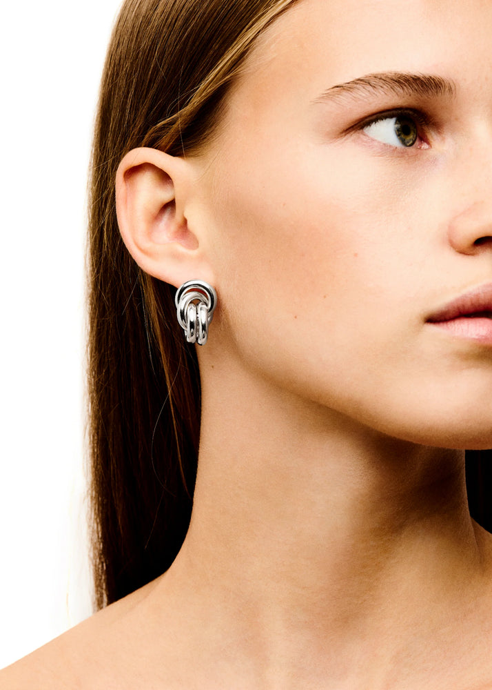 The Vera Earrings in Silver