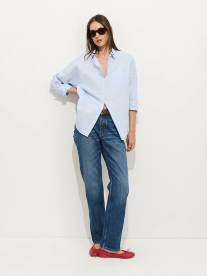 Jo Shirt In Cotton Poplin