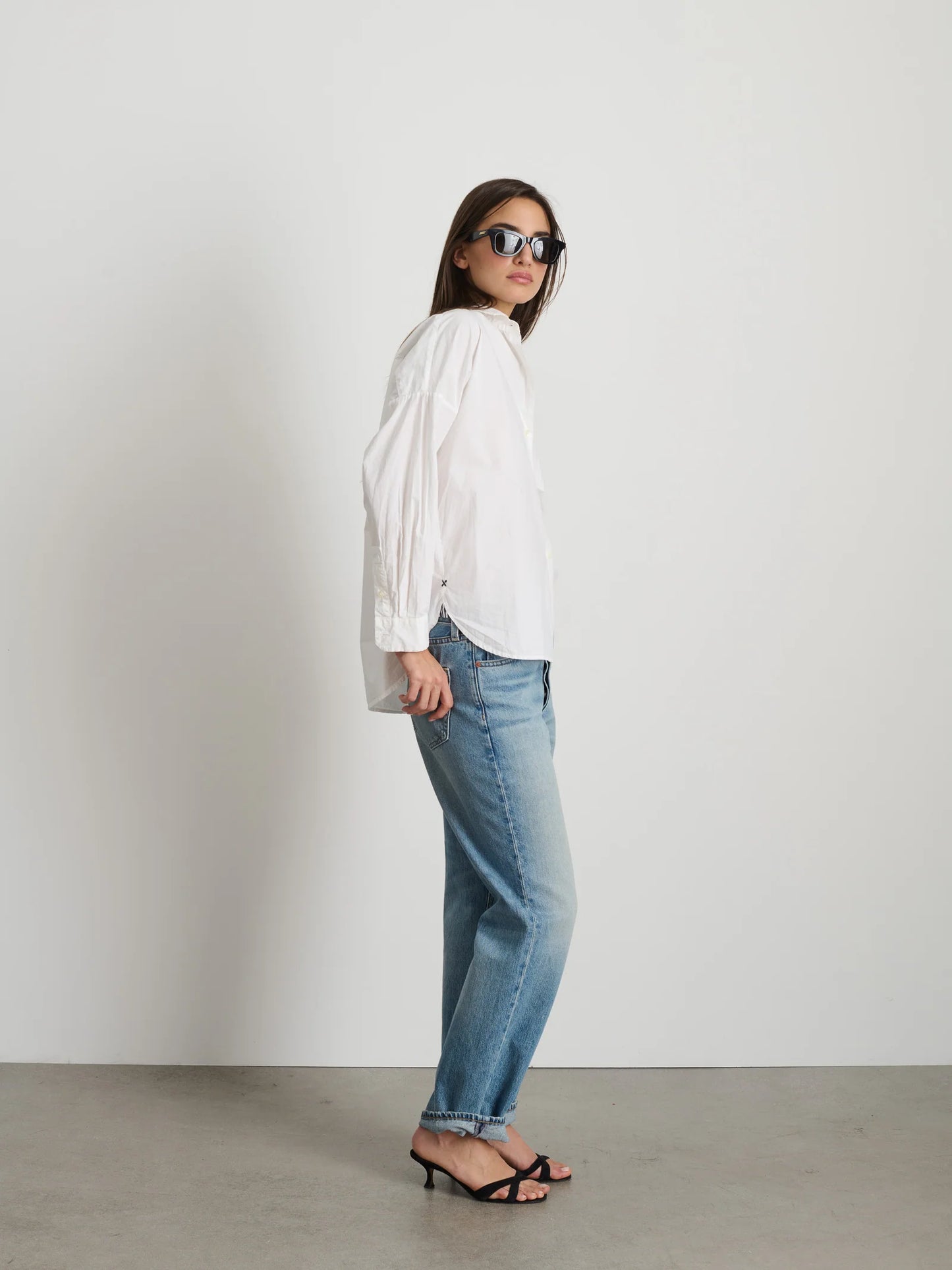 Jo Shirt in Cotton Poplin
