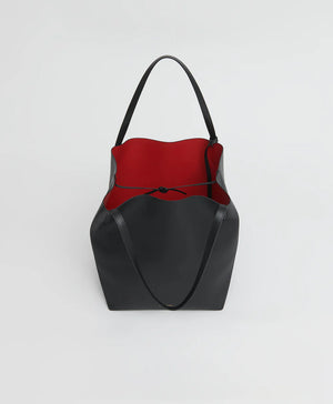 Everyday Soft Tote in Black/Flamma