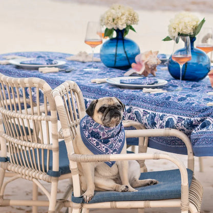 Bohemian Floral Blues & Purple Napkin | Set of 4