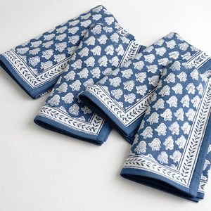 Pom Buti Denim Napkin | Set of 4