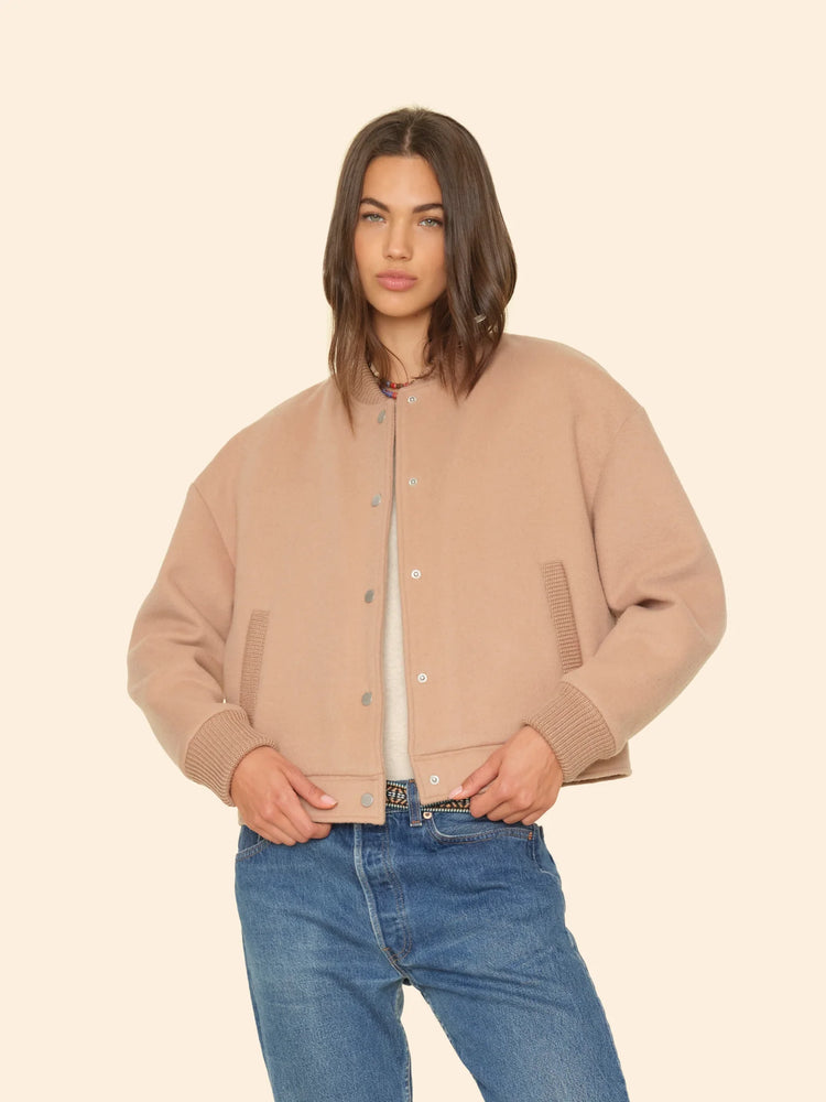 Warm Camel Braidy Jacket