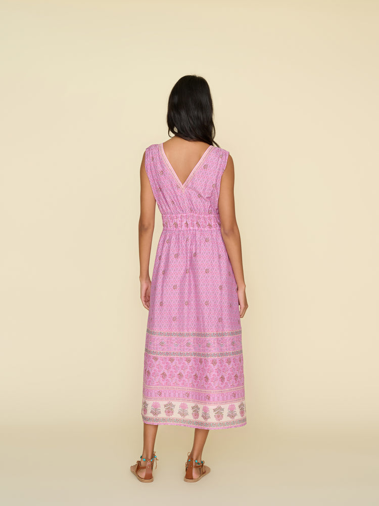 Petra Dress in Pink Posey