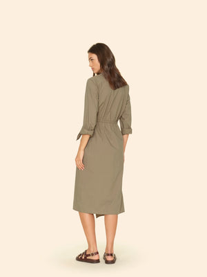 Army Green McCallister Dress