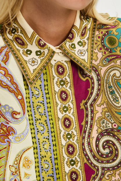 Clemenza Spliced Mini Dress