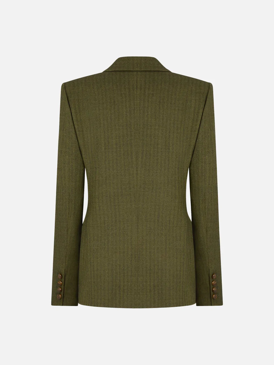 Charmer Blazer in Anouk Green