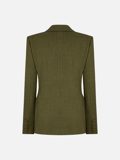 Charmer Blazer in Anouk Green
