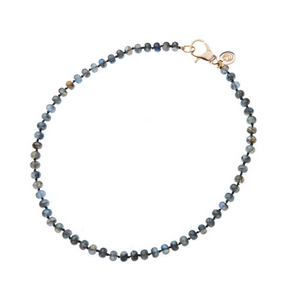 Labradorite Beaded Necklace