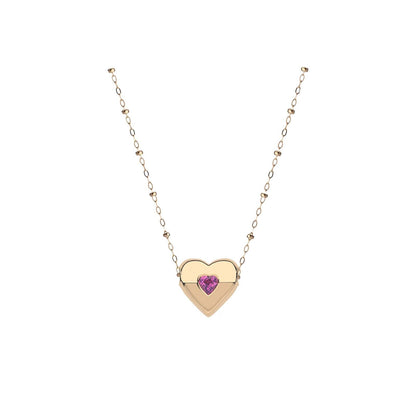 LOVE Happy Heart Necklace