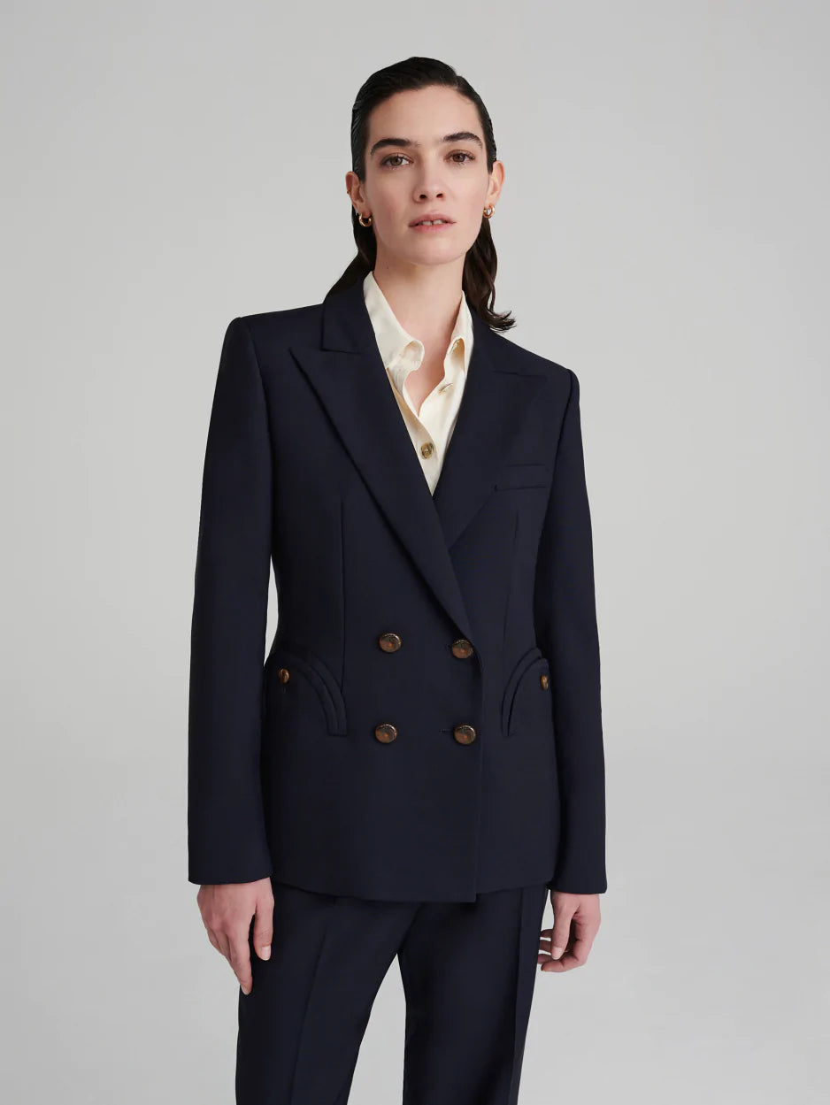 First Class Charmer Blazer in Navy
