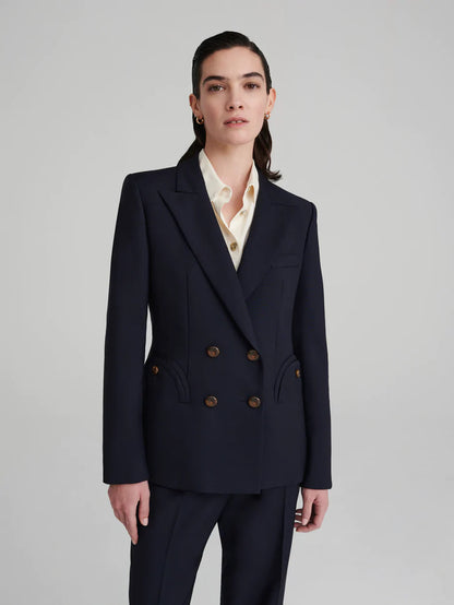 First Class Charmer Blazer in Navy