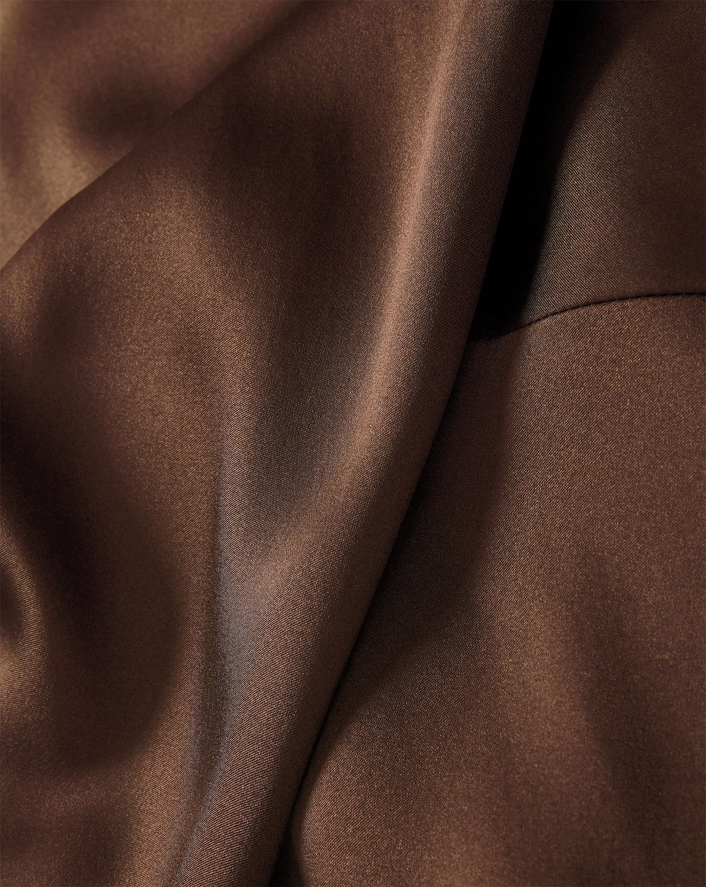 Sparrow Silk Blouse in Walnut