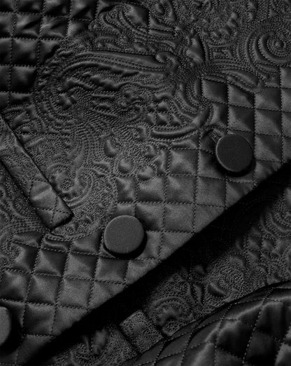 Drake Quilted Jacket in Black