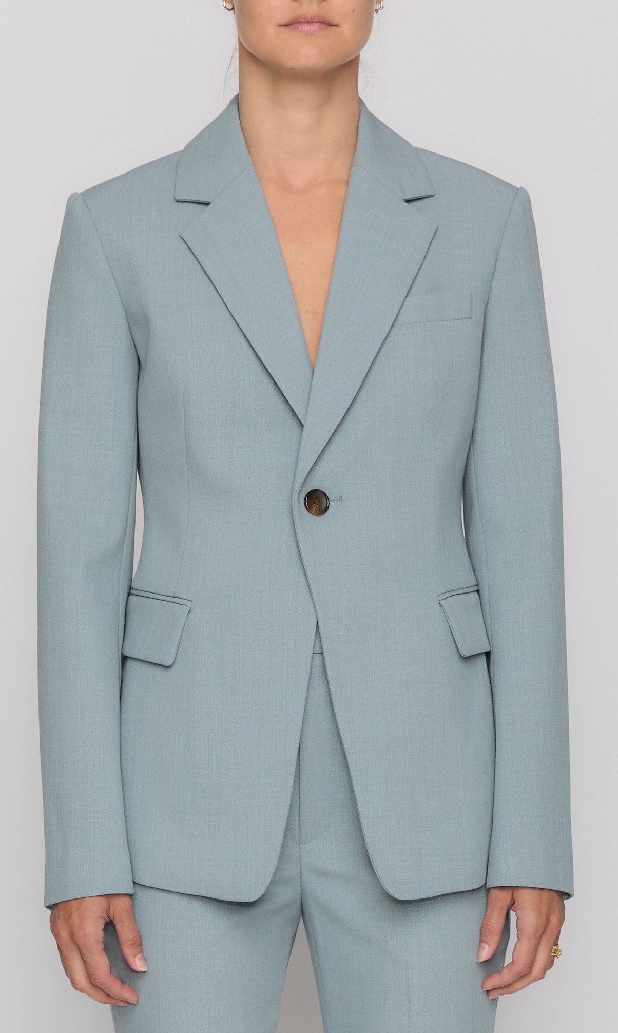 Elza Jacket in Slate Blue