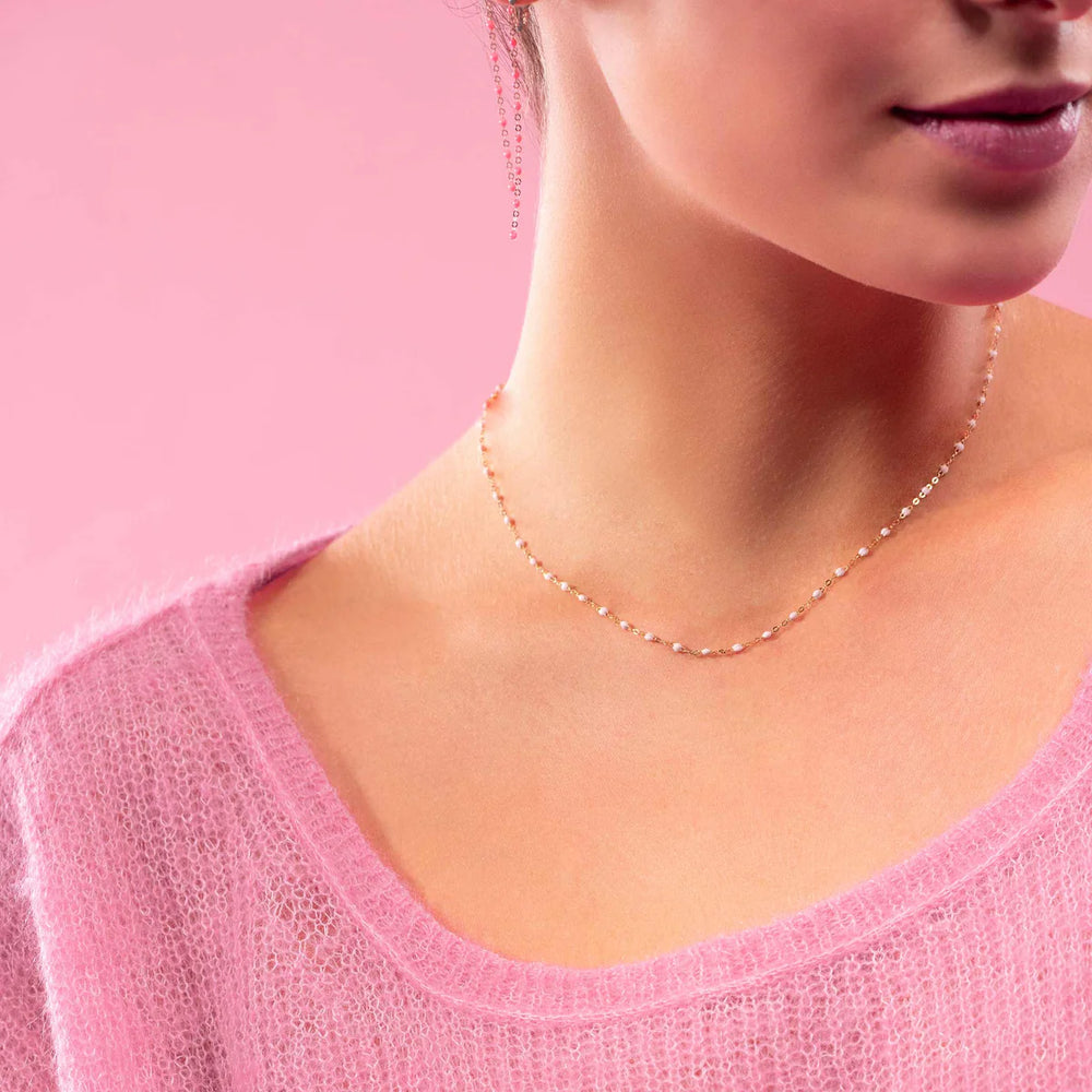 Classic Gigi Baby Pink Necklace