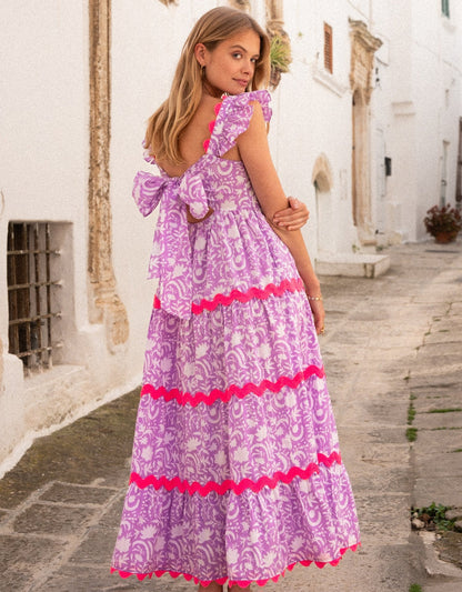 Lilac Begonia Xanthe Dress