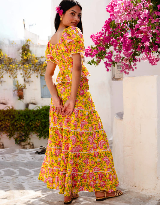 Provencal Peony Rah Rah Skirt