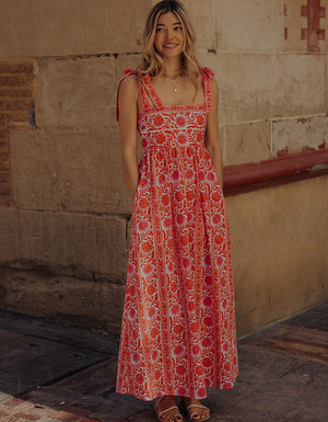 Sunset Border Mykonos Dress