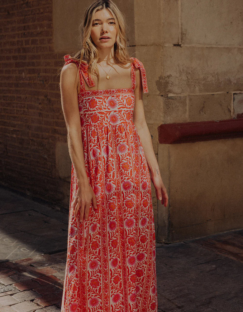 Sunset Border Mykonos Dress