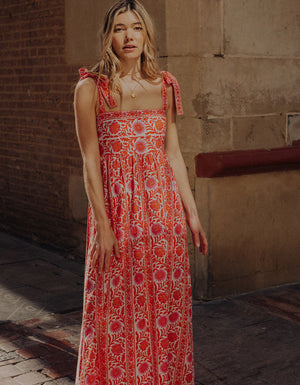 Sunset Border Mykonos Dress