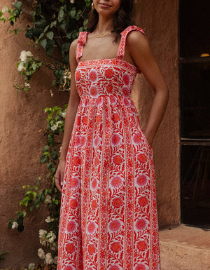 Sunset Border Mykonos Dress