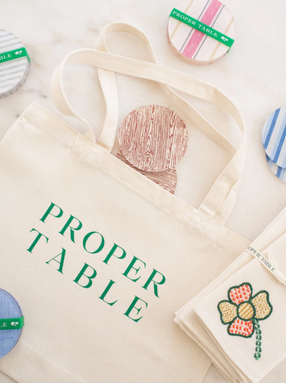 Green & Brown Coasters Set of 4