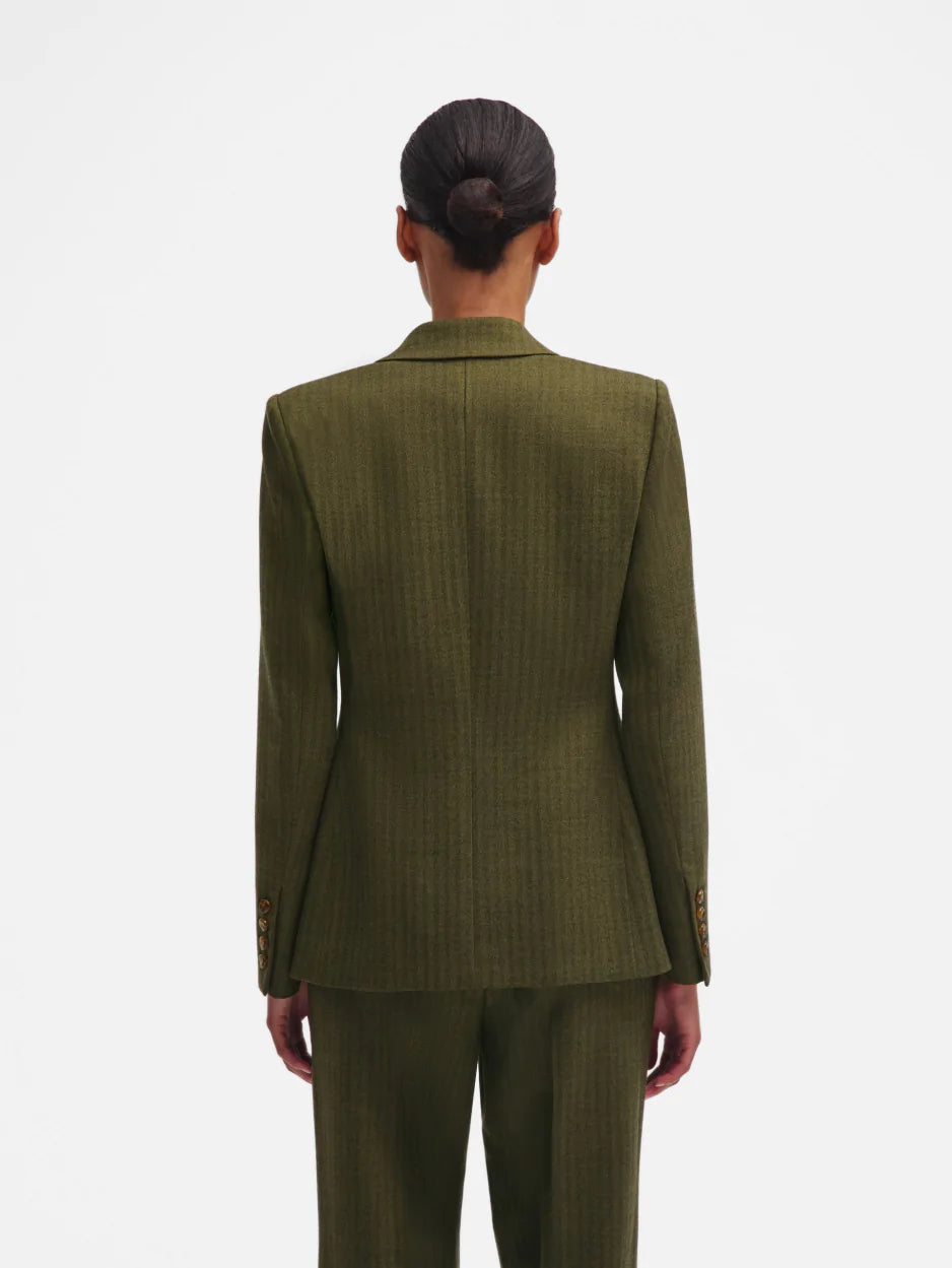 Charmer Blazer in Anouk Green