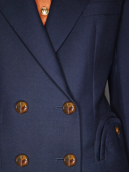 First Class Charmer Blazer in Navy