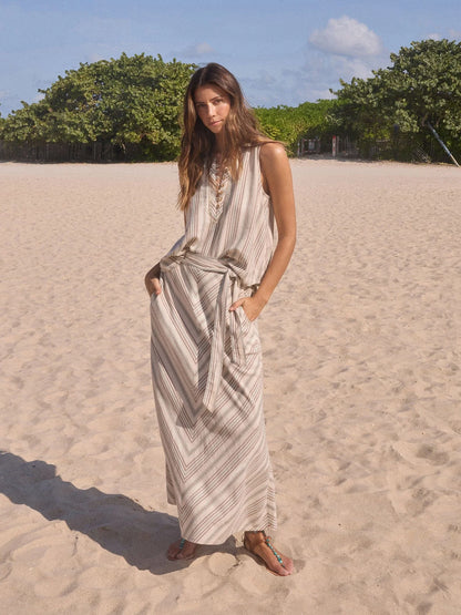 Mikayla Skirt Ivory Sand