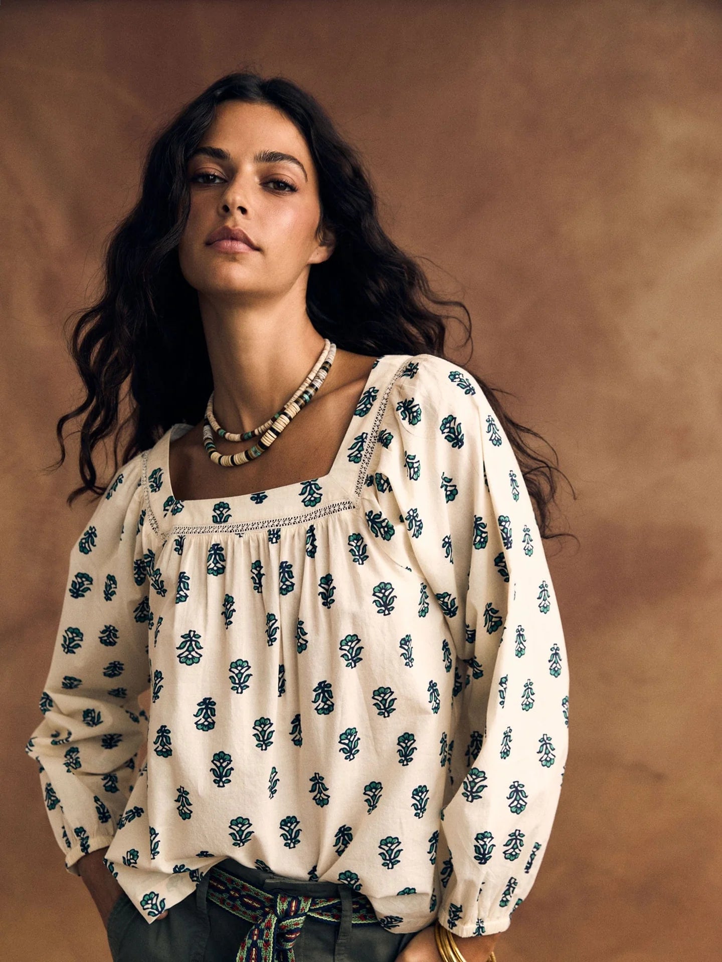 Clover Stamp Mira Top