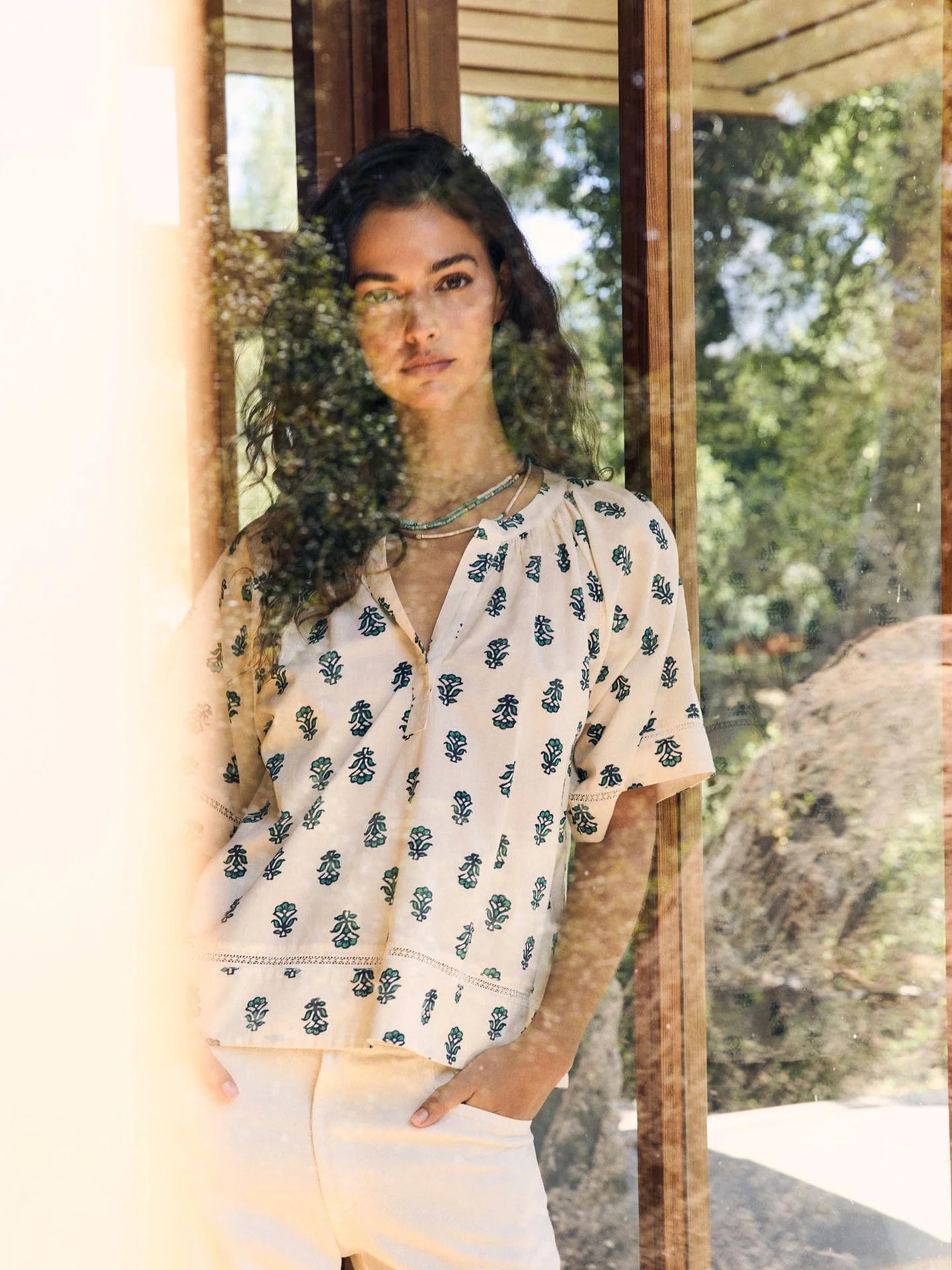 Clover Stamp Sadie Top