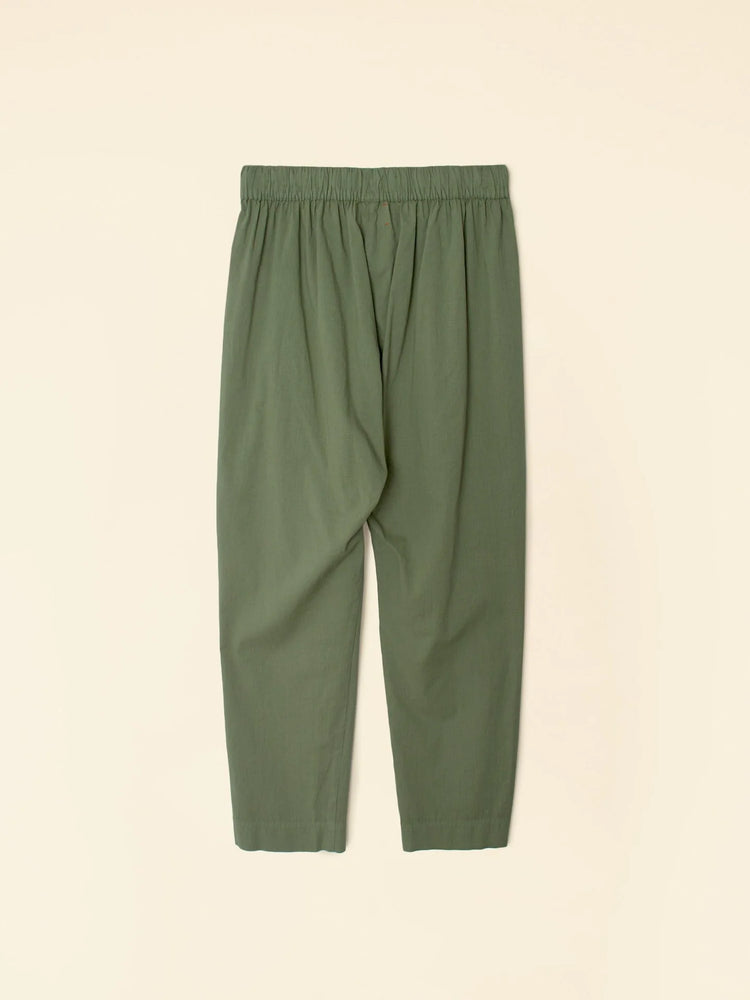 Green Army Draper Pant