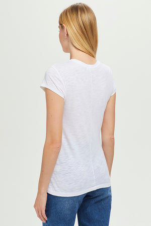 Short Sleeve Classic Tee in White