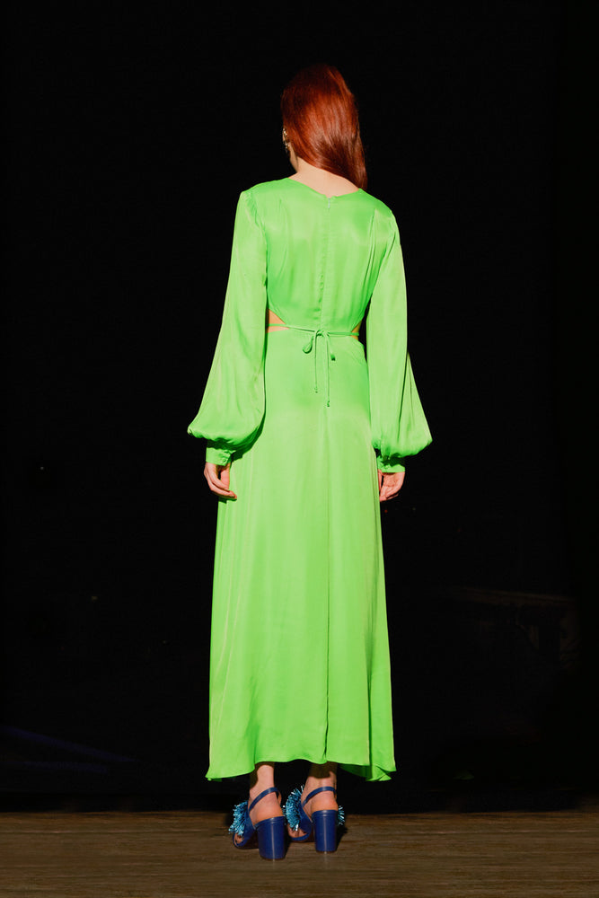 
            
                Load image into Gallery viewer, Lime Green Maxi Dress
            
        