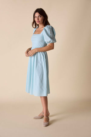 
            
                Load image into Gallery viewer, Vista Dress in Duck Egg Blue
            
        
