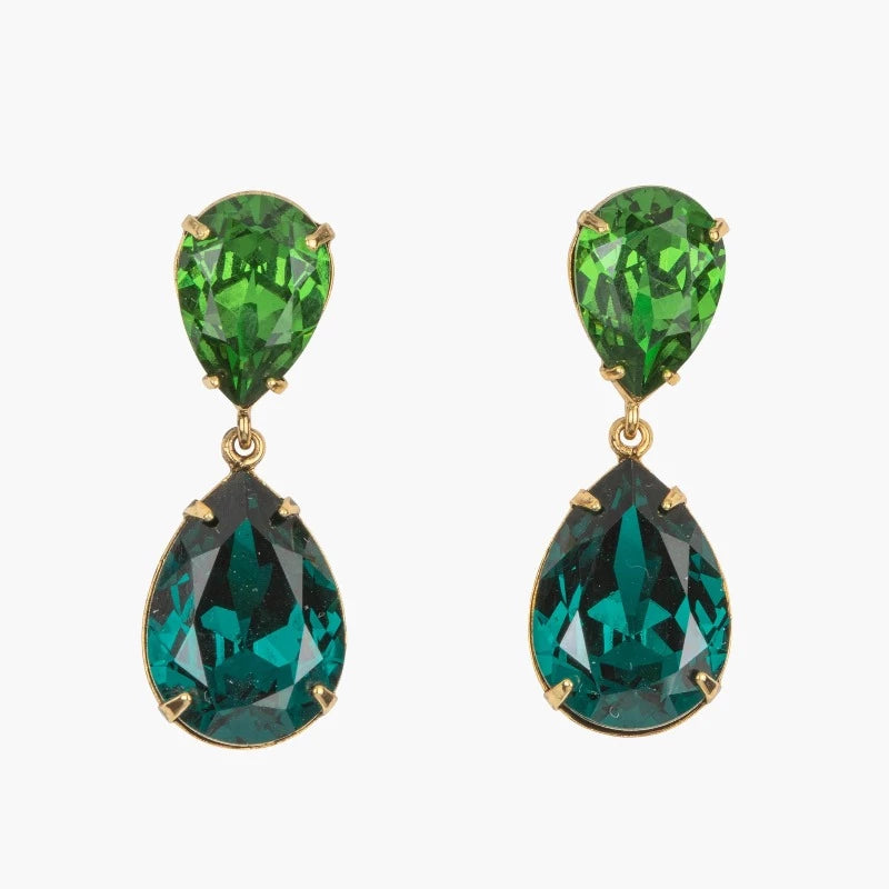 Judy Earring in Emerald